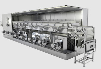 Tunnel freezers in food processing